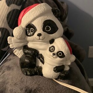 Cute Santa panda night light